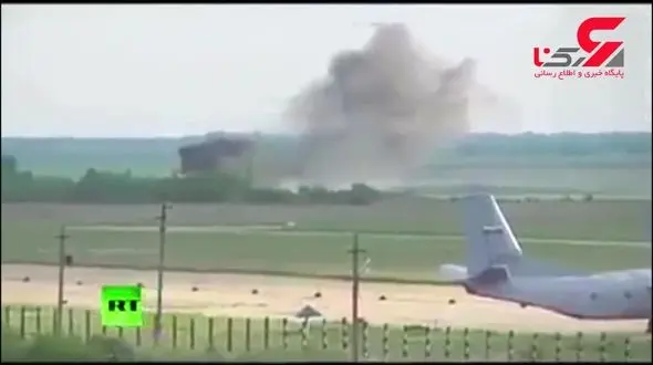 فیلم لحظه سقوط هواپیمای روسی+ فیلم 