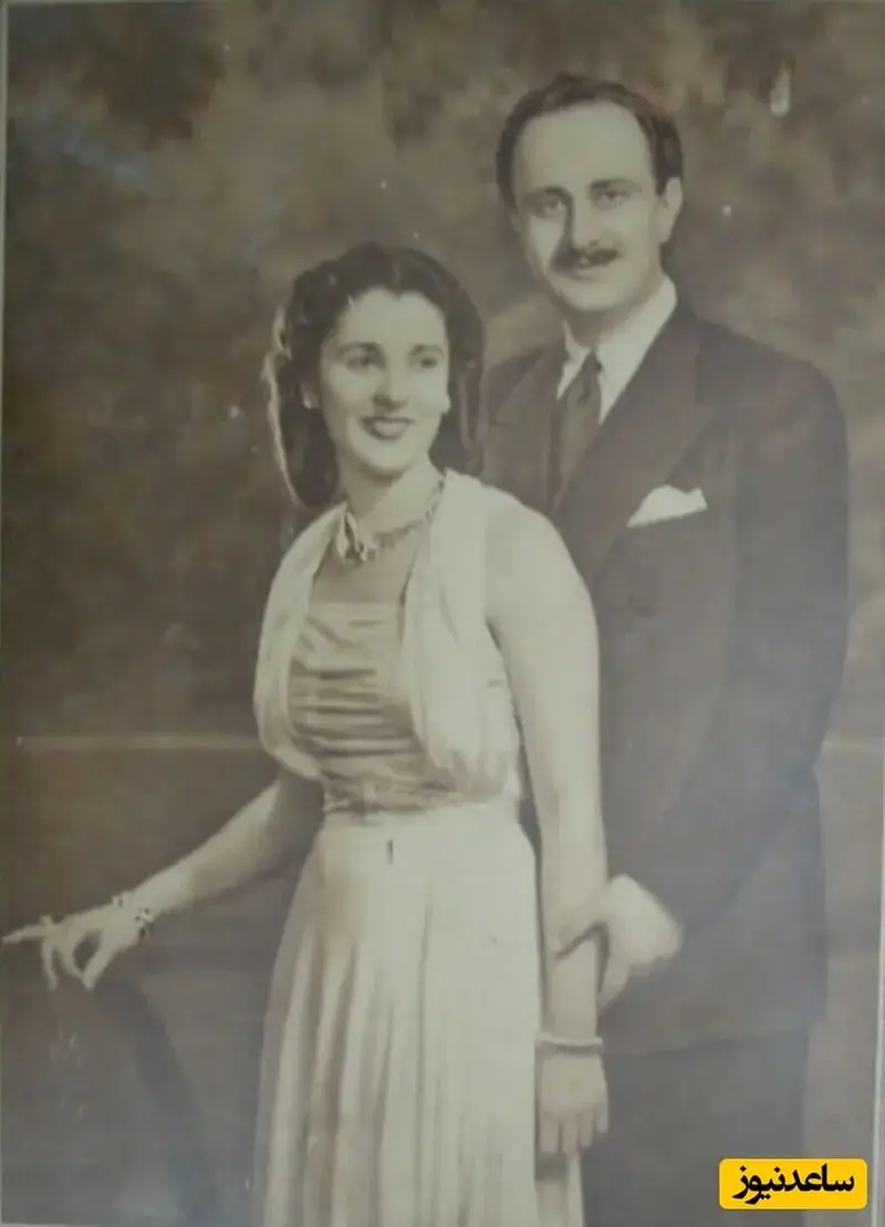 فائزه فواد و همسرش