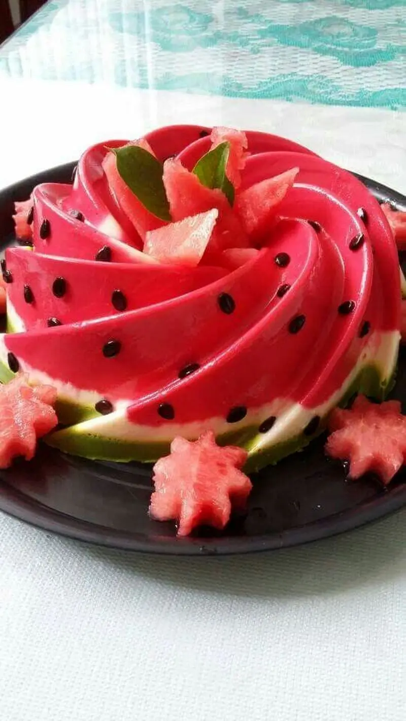 تزئین ژله شب یلدا | مدل‌های جذاب و منحصربفرد شب یلدا