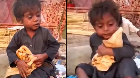 فیلم جگرسوز کودک فقیر ! /  اشکتان را در می آورد دلتان را می لرزاند