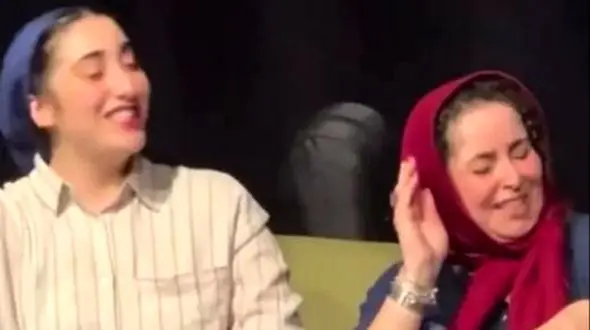 فیلم رقص و آواز ژاله صامتی و دخترش برای ایرانیان مقیم کانادا ../ خانم بازیگر همه را مبهوت کرد ...