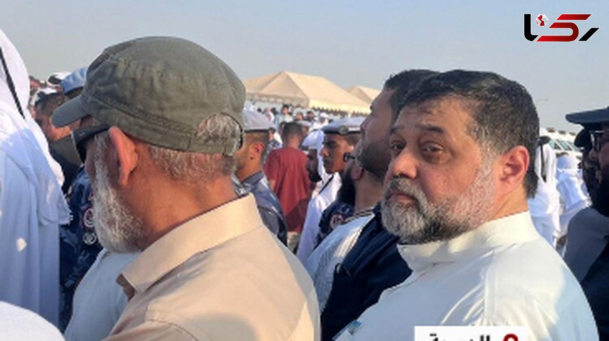 اولین حضور سه رهبر حماس مقابل دوربین‌ها پس از حمله اسرائیل