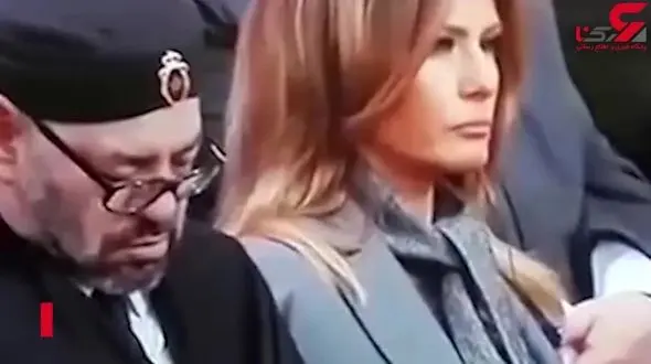 علت تعجب ترامپ هنگام سخنرانی مکرون چه بود ! + فیلم