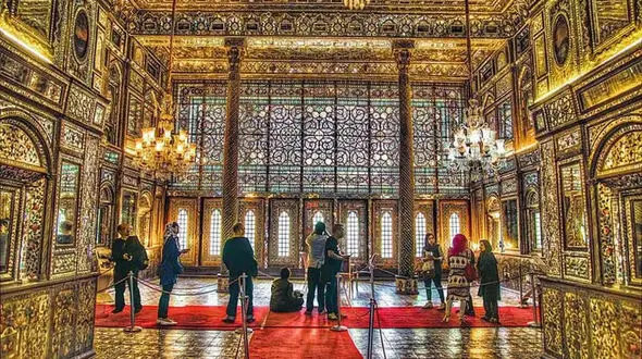 عکس خاص از کاخ گلستان 