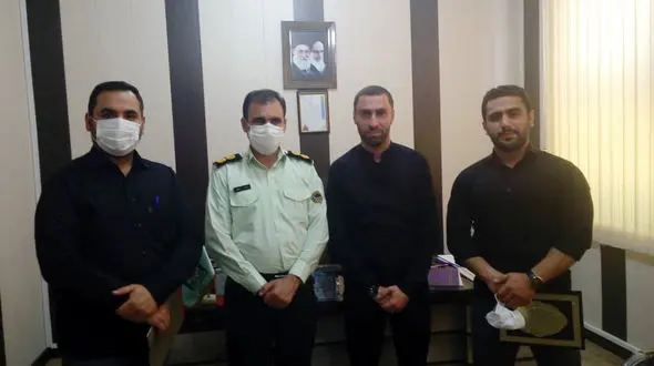 نشست تعاملی نماینده و خبرنگار رکنا بامعاون اجتماعی پلیس خوزستان + عکس