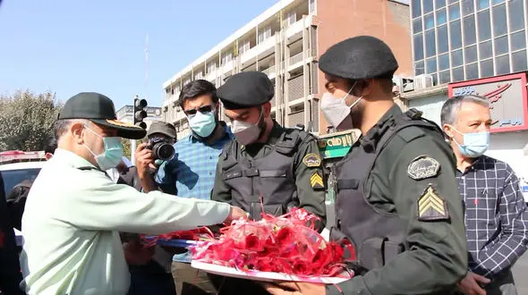 کاهش زمان  2 دقیقه ای پلیس در ماموریت ها / تقسیط جرایم رانندگی در هفته ناجا + فیلم و عکس