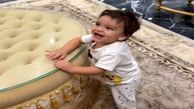 آواز محلی؛ باباهه از سفر برگشته با آهنگ کردی و پایکوبی رفت داخل پسرش جوری ذوقید دیدنی