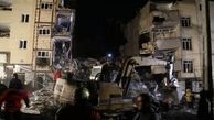  ۱۵ مصدوم وفوت ۵ نفر در حادثه ریزش ساختمان در تبریز