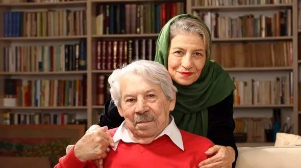 فیلم/ عشق ابدی احترام برومند و داوود رشیدی: ما قصد ازدواج نداشتیم ! شام خوردیم باهم، آقای رشیدی دعوتم کرد خونه اش !