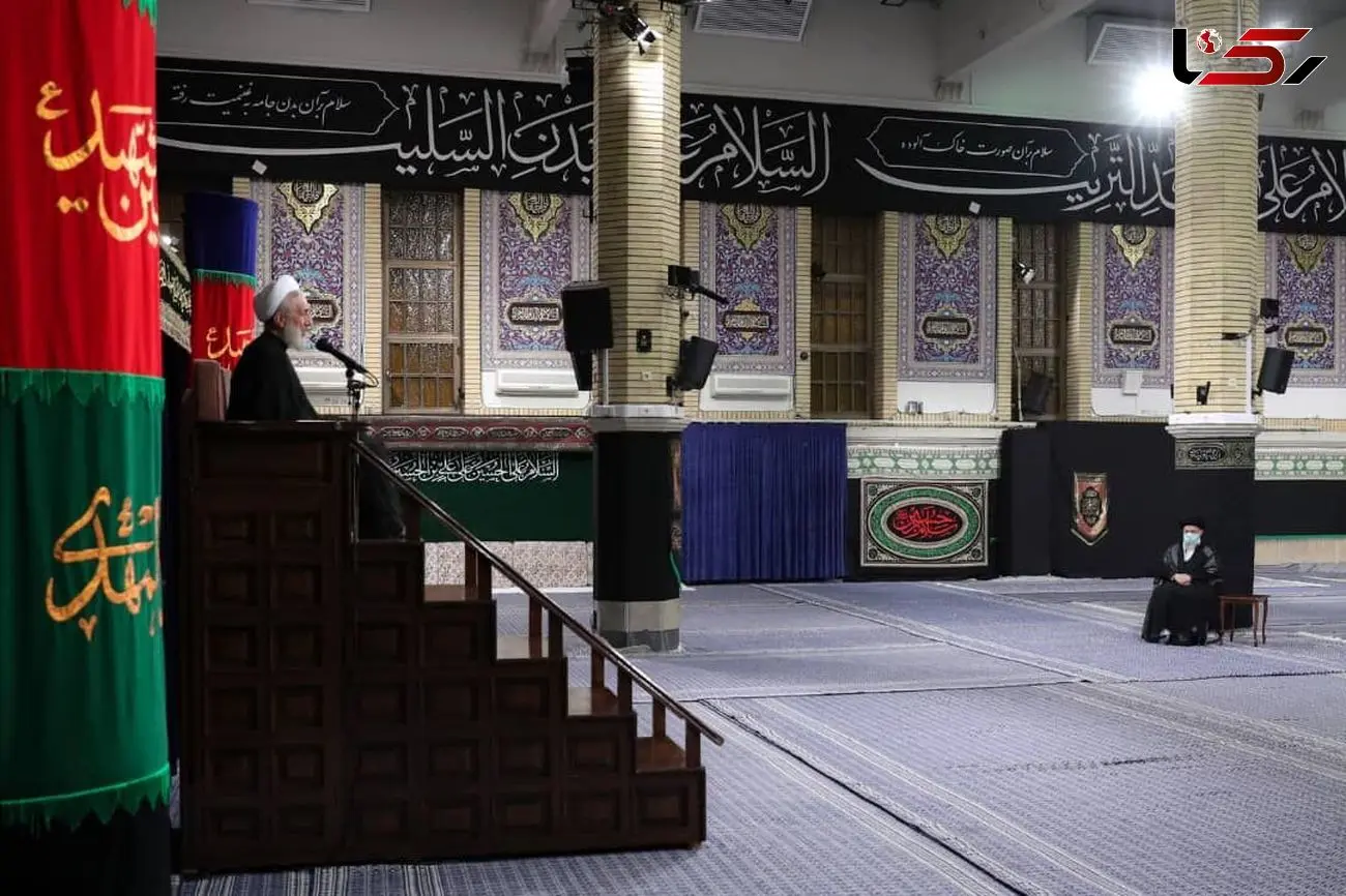 عزاداری شب عاشورای حسینی (ع) با حضور رهبر انقلاب اسلامی