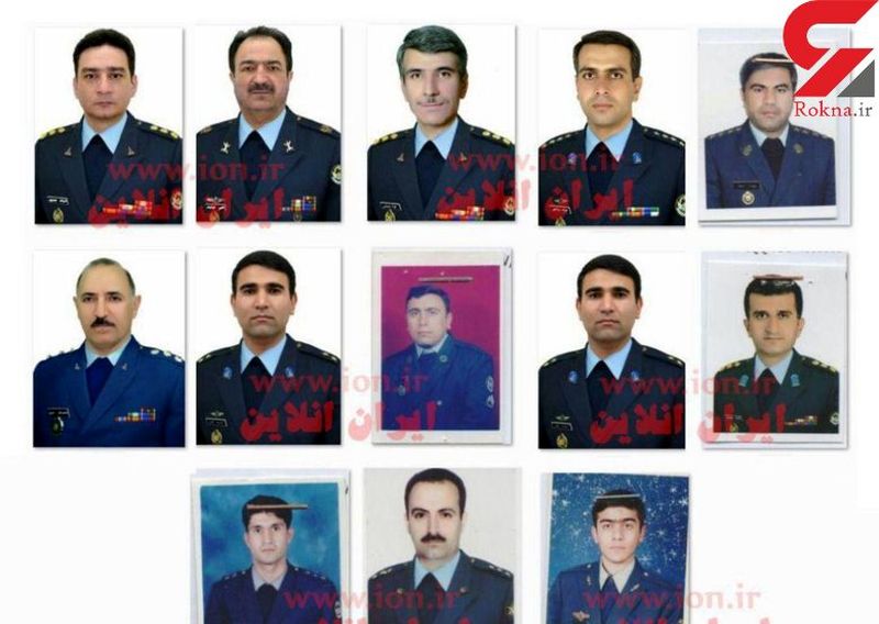 این عکس از سقوط هواپیمای ارتش ایران جهانی شد! 