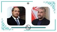 گفتگوی تلفنی وزیر امور خارجه ایران با سوریه
