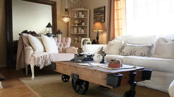 تزیین میز جلوی مبل با ساده ترین و شیک ترین ایده ها +تصاویر 