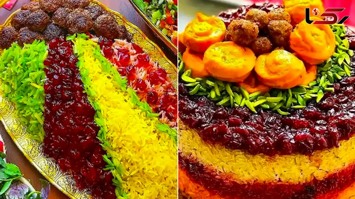 ایده های دیزاین آلبالو پلو مجلسی؛ 15 تزیین خیره کننده و خاص