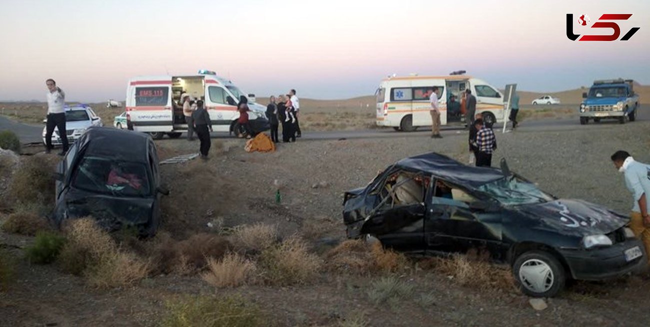 تصادف شدید در جاده تربت حیدریه / 12 تن به شدت مجروح شدند