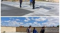  ‍ بازدید رئیس آموزش و پرورش نظرکهریزی از اجرای عملیات بتن ریزی دومین پروژه زمین ورزشی چمن مصنوعی در شهر نظرکهریزی