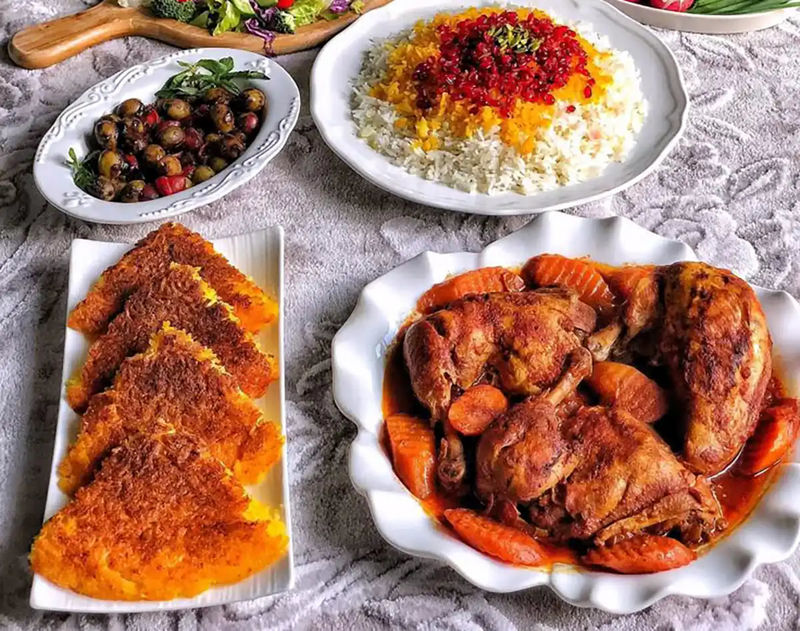 دیزاین پلو مجلسی