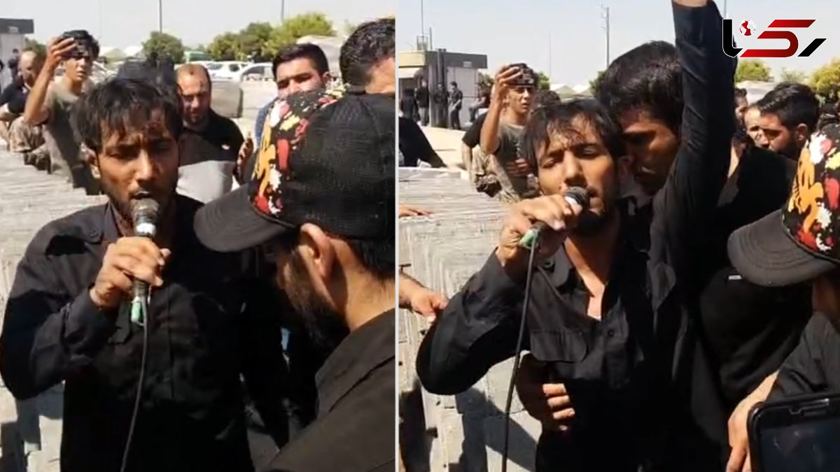 نوحه خوانی جانسوز پدر پسر11 ساله /همسایه شیطان صفت در انتظار اعدام + فیلم و عکس