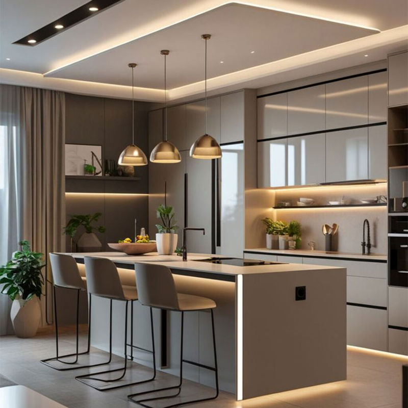 طراحی کابینت آشپزخانه دکوراتیو