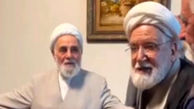 مهدی کروبی بعد از 15 سال به دیدار علی اکبر ناطق‌نوری رفت! + فیلم