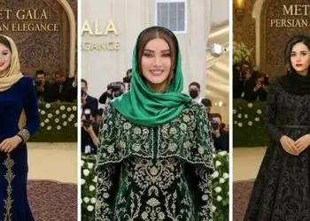 نگاهی به استایل بازیگران ایرانی در مت گالای خیالی / از لیلا حاتمی تا پریناز ایزدیار و مریم مومن