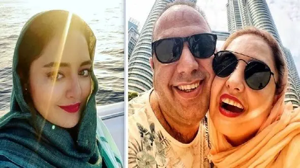 چاقی حیرت انگیز نرگس محمدی  ! +  جدیدترین عکس لو رفته خانم بازیگر وسط خیابان !