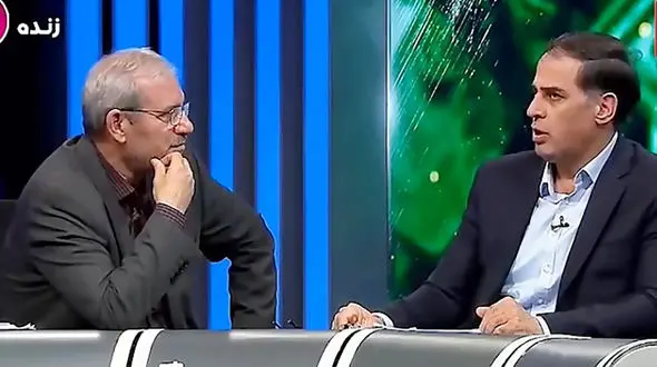 جروبحث شدید نصیرزاده و آذری روی آنتن زنده / اطلاعات نداری، اصلا نمی دونی ساعت چنده! + فیلم