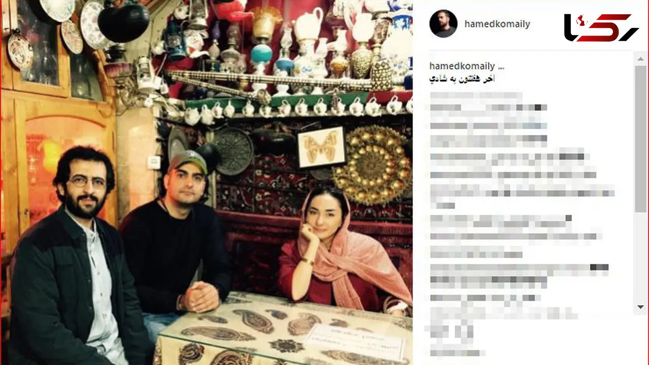 حضور آقا و خانم بازیگر در یک چایخانه!
