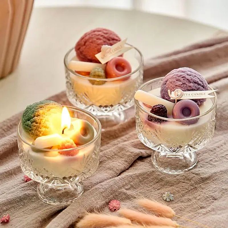 شمع های فانتزی خوشگل طرح کیک و خوراکی