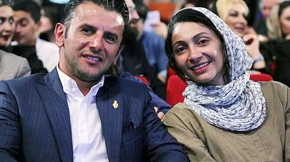 عکس عروسی امین حیایی و همسر دومش / لباس های خاص عروس داماد را ببینید !