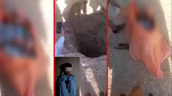 فیلم تکان‌دهنده از جنایت علیه یک کودک در افغانستان وایرال شد