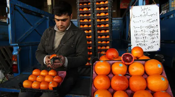پرتقال‌های رنگ شده نخورید