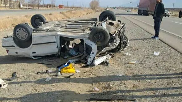 4 کشته و مصدوم در پی واژگونی خودرو سواری / حال مصدومان وخیم است