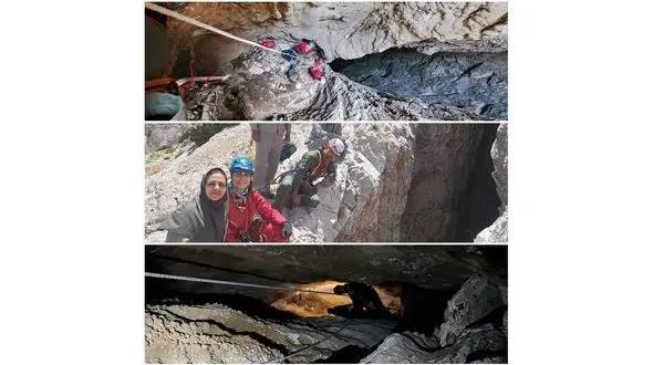 کشف غار جدید به عمق 150 متر در کرمان