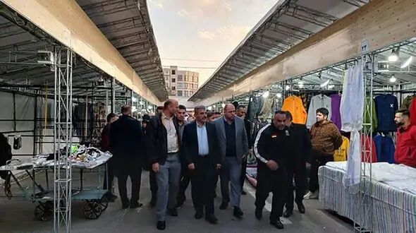  ساماندهی دستفروشان خیابان تهرانسر پس از ۱۵ سال

