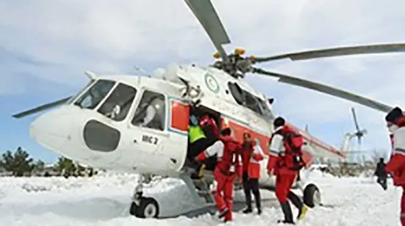 کوهنوردان تنبل برای بازگشت با هلیکوپتر  به دروغ گزارش حادثه می دهند / ایران + فیلم