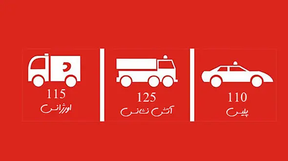 لیست 7 شماره اضطراری که باید حفظ باشید