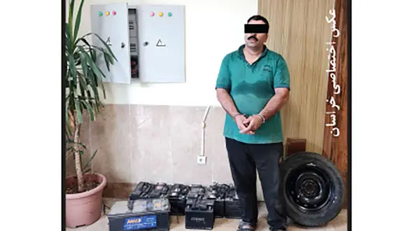 تبهکاری در مشهد با پا بند الکترونیکی زندان! + این مرد را همه می شناختند! 