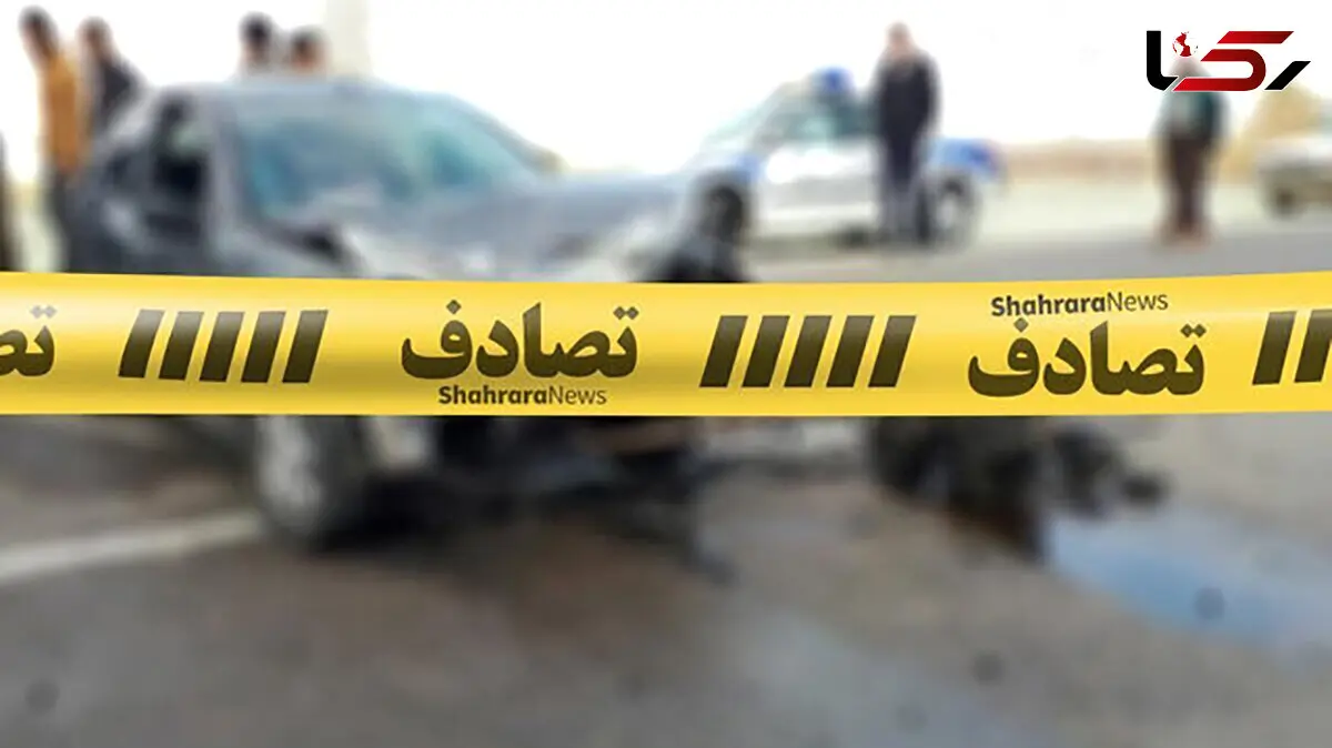 فیلم واژگونی پژو 405 در تونل توحید تهران