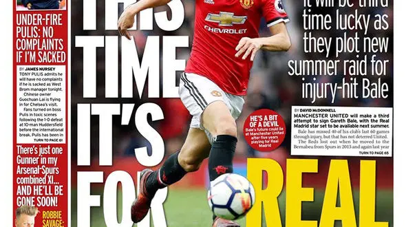 یونایتد، مشتری پر و پا قرص گرت بیل