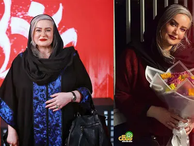 فیلم/ نگاهی به چیدمان شاهانه و سنتی منزل نعیمه نظام‌دوست/ از مبلمان کلاسیک مزین به عکس خانوم بازیگر تا رومیزی ترمه و دکوری برنجی
