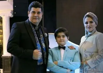 عکس / خلاقانه اوستا قناد در  کیک تولد مجلل همسر سالار عقیلی با نقش و نگار پیانو در کنج سنتی و دنج منزلش / برای چند تا مهمون این کیک بزرگ ...