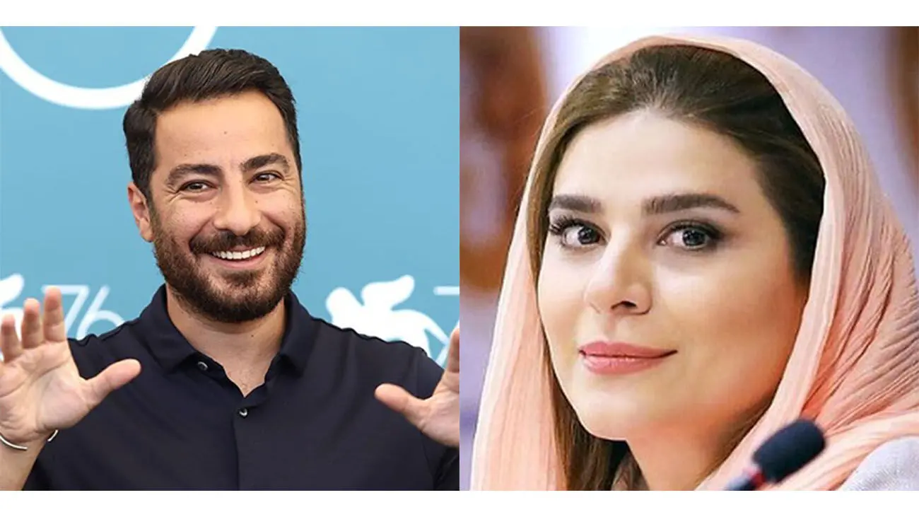 عکس/ ژست جالب سحر دولتشاهی و نوید محمدزاده در یک ویلای لاکچری