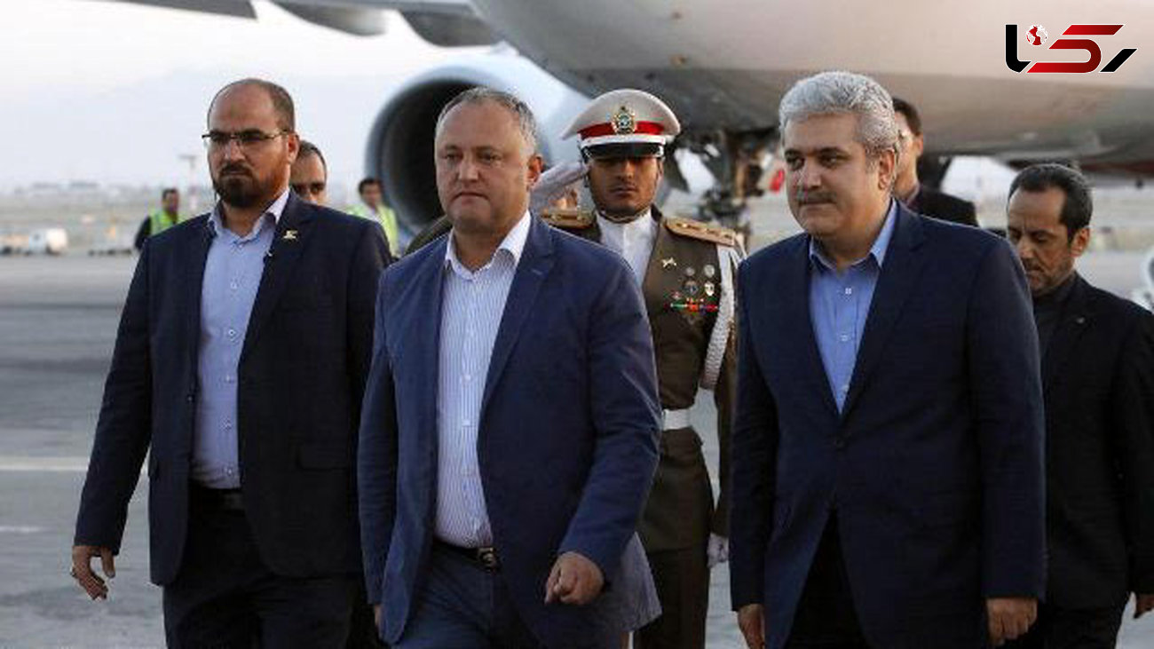 رئیس جمهوری مولداوی وارد تهران شد