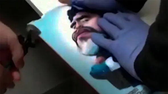 قاچاق کوکائین در قاب عکس‌های مارادونا + فیلم / در مرز ترکیه