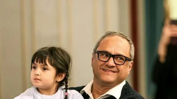 شیرین زبونی نوردخت، دختر کوچولوی رامبد جوان/ ماشالله بهش!/ چه کیفی میکنه رامبد جوان!