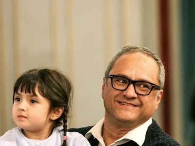 شیرین زبونی نوردخت، دختر کوچولوی رامبد جوان/ ماشالله بهش!/ چه کیفی میکنه رامبد جوان!