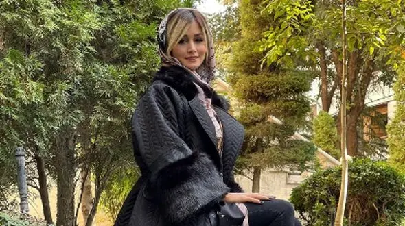 استایل شیک همسر شاهرخ استخری غوغا کرد