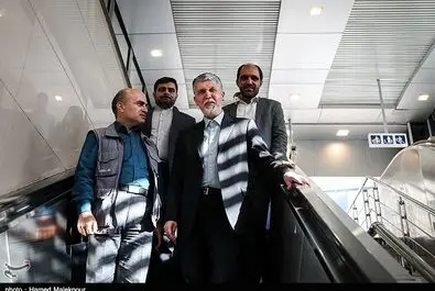  حضور سیدعباس صالحی وزیر فرهنگ و ارشاد اسلامی در مراسم افتتاح نمایشگاه عکس "خانه‌ای که سیل برد، مهری که سیل آورد" 