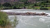 آزادسازی بستر رودخانه سفید رود در شهرستان رودبار